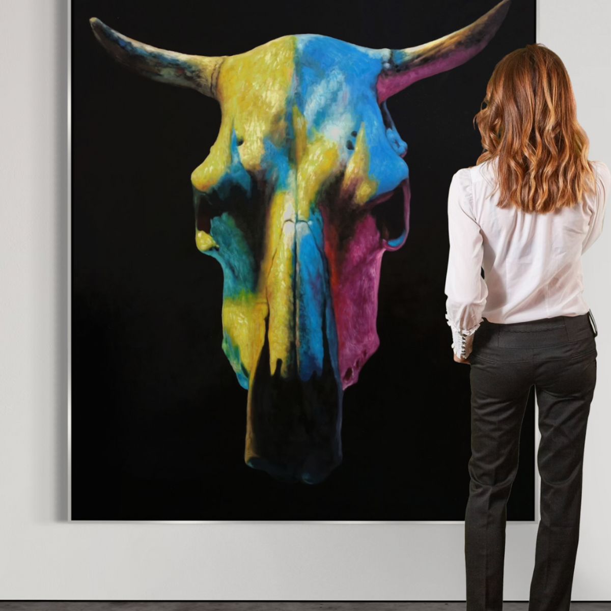 GENERICO - Cuadro decorativo abstracto 150 x 180