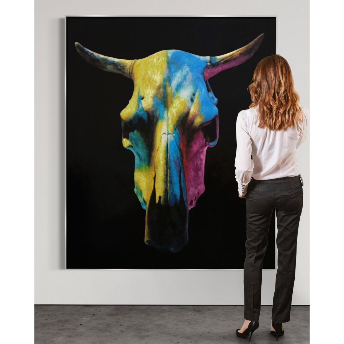 GENERICO - Cuadro decorativo abstracto 150 x 180