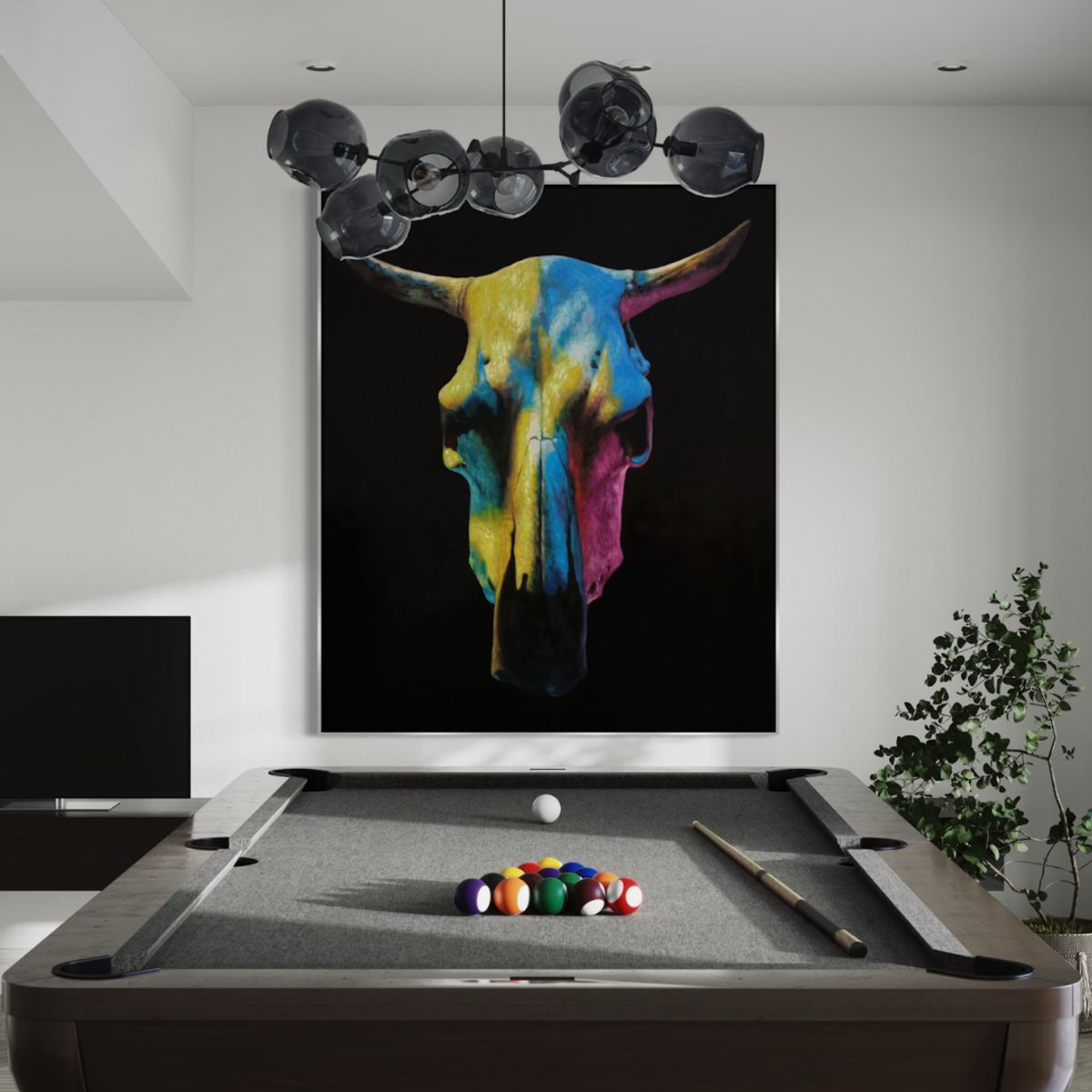 GENERICO - Cuadro decorativo abstracto 150 x 180