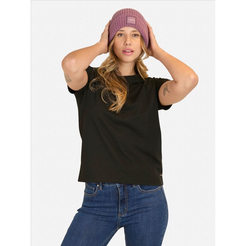 MAUI AND SONS - Polera MC Rhythm Negro Mujer Maui And Sons - Negro