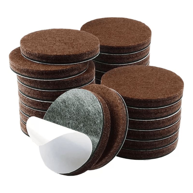 CHIQUITITUD - Pack 50 Protectores Fieltro Adhesivos Sillas Y Muebles