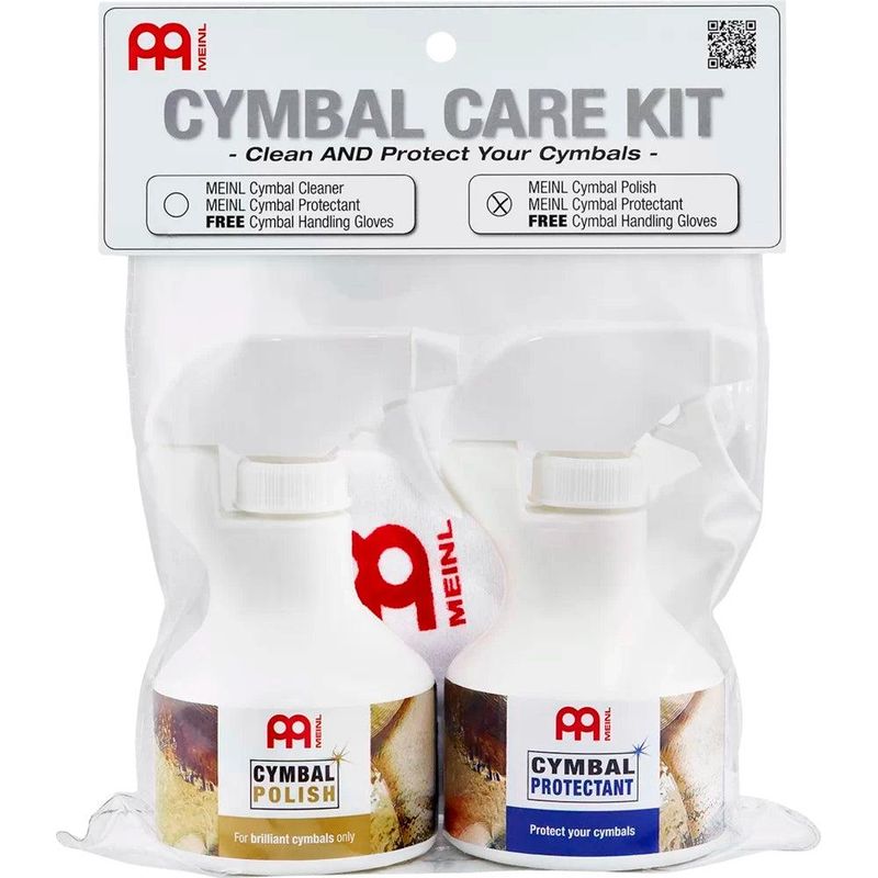 MEINL - Kit de Cuidado de Platillo Cymbal Care Kit Mcp+Mcpr MCCK-MCP