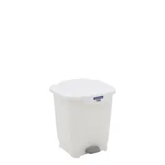 TRAMONTINA - Basurero T-Force en Polipropileno Blanco 25 L