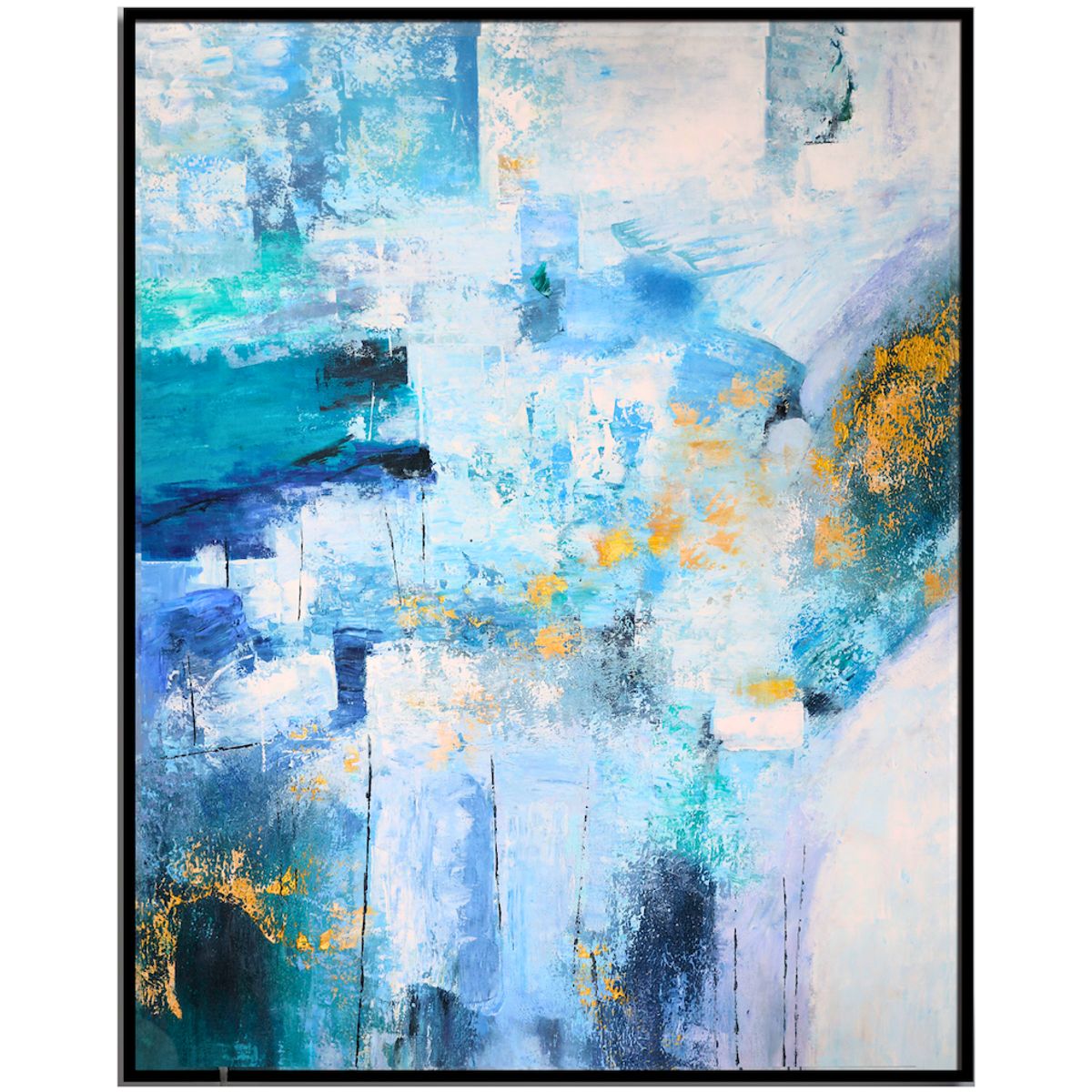 GENERICO - Cuadro decorativo abstracto 120 x 150