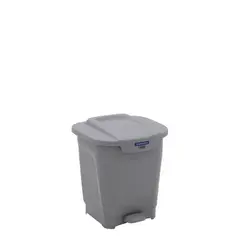TRAMONTINA - Basurero T-Force en Polipropileno Gris 25 L