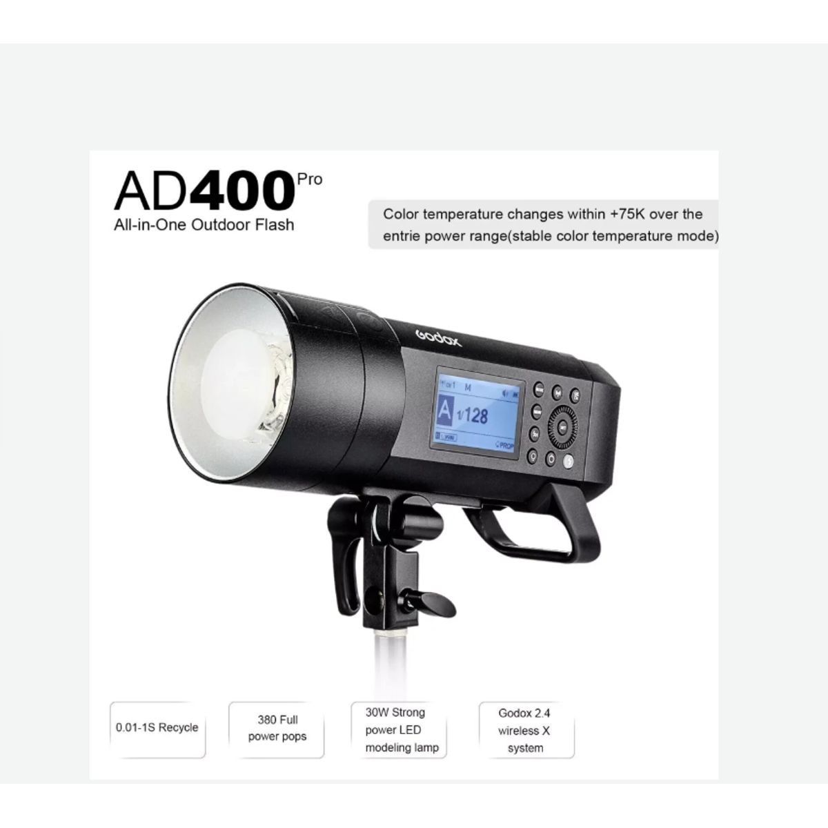 GODOX - FLASH GODOX AD400PRO TTL HSS 24G