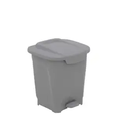 TRAMONTINA - Basurero T-Force en Polipropileno Gris 15 L