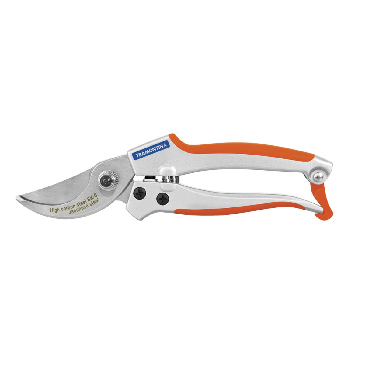 TRAMONTINA - Tijera de Podar Profesional Tramontina de Acero con Mango Forrado de Goma