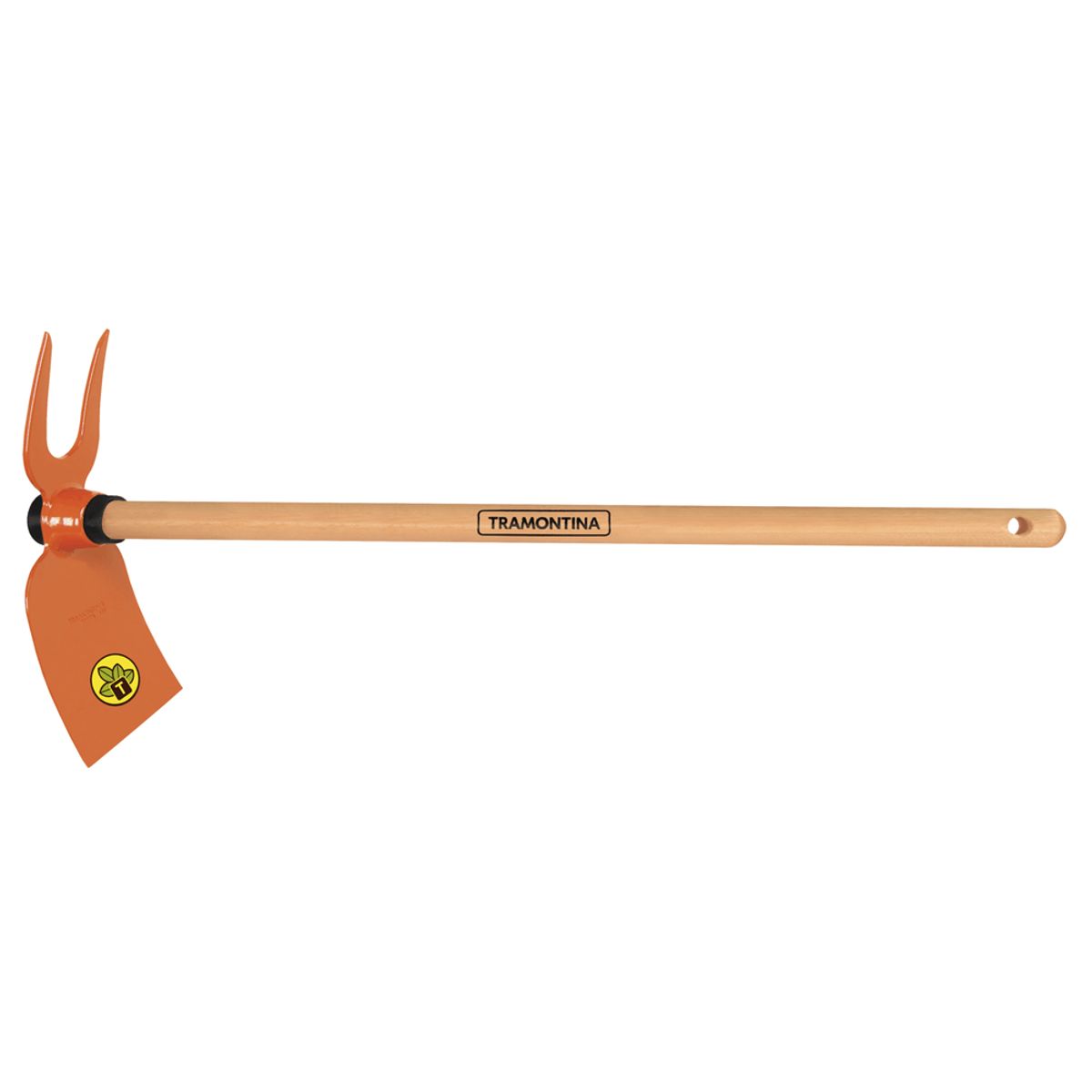 TRAMONTINA - Escardillo dos puntas, mango de madera 60 cm