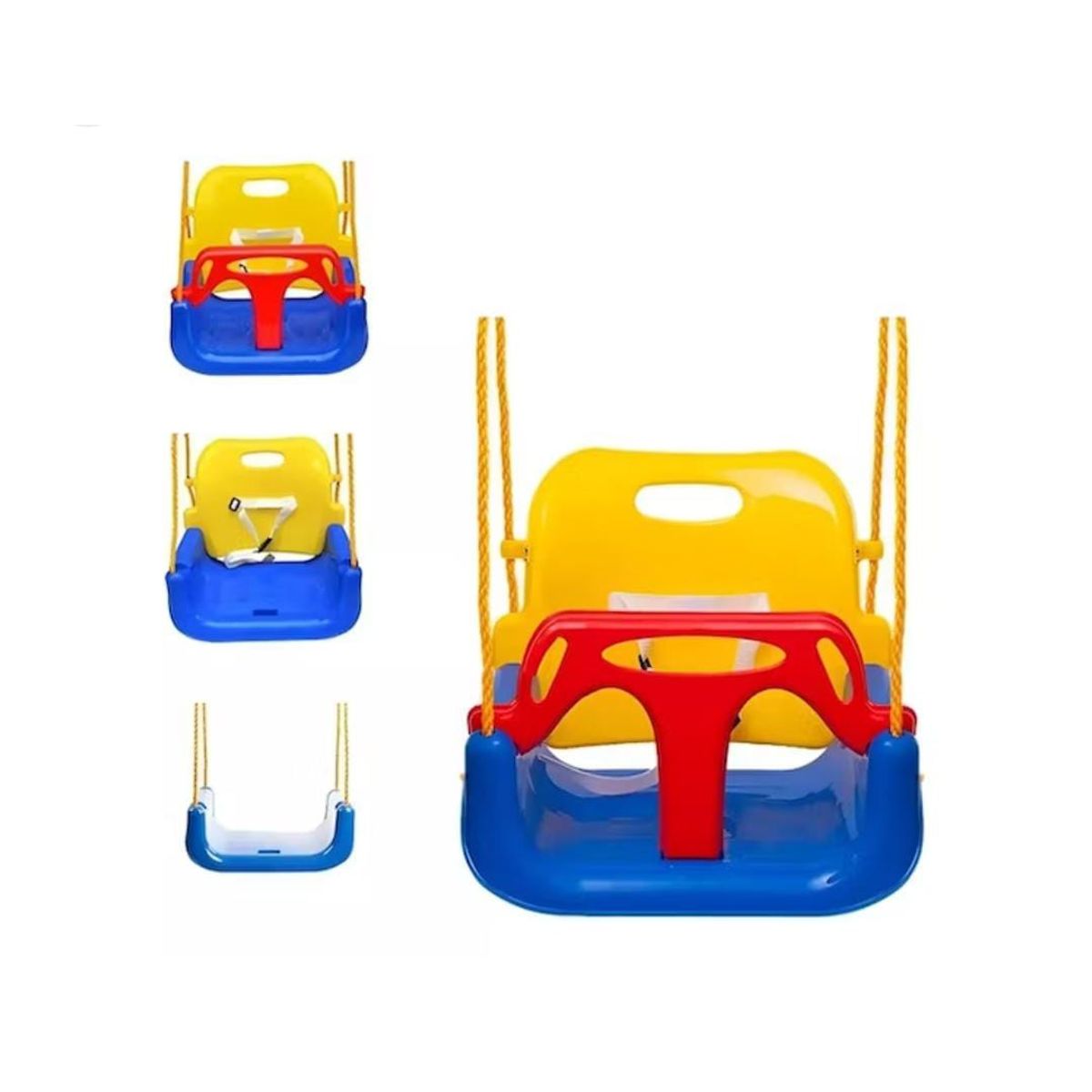 GENERICO - Asiento Columpio 4 En 1 Ajustable Portátil Niños Bebé
