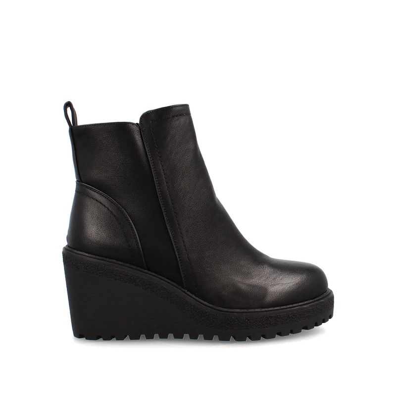 BATA - Botín Mujer Bata Valeska Negro.