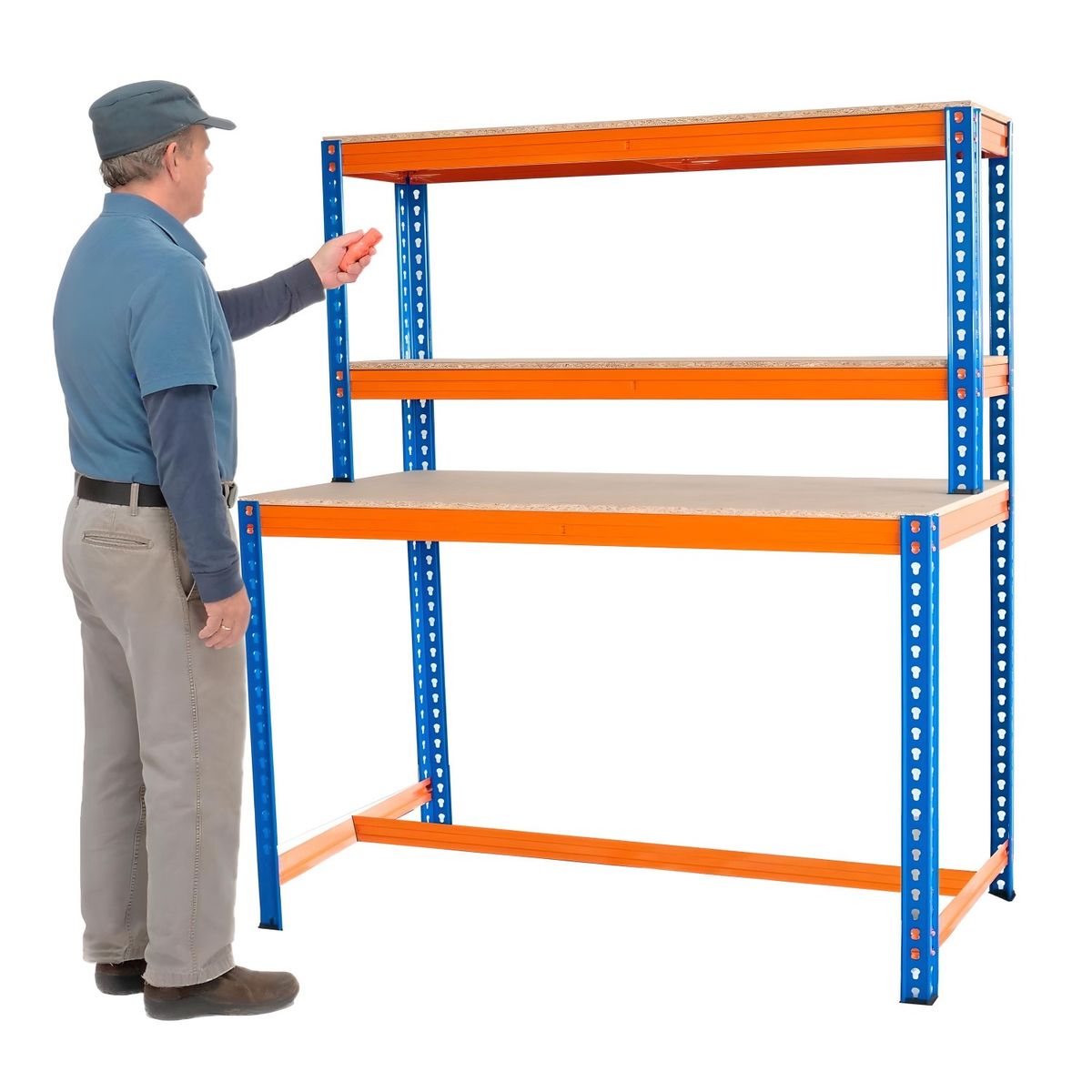 PROCHEF - Mesón Banco de Trabajo para Taller 120x60 cm.