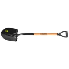 TRAMONTINA - Pala punta huevo, mango de madera 71 cm