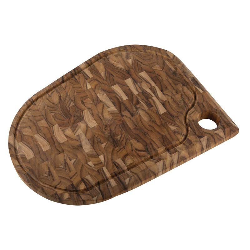 TRAMONTINA - Parrilla Tramontina Folíum de madera de teca FSC terminación al aceite 45 cm
