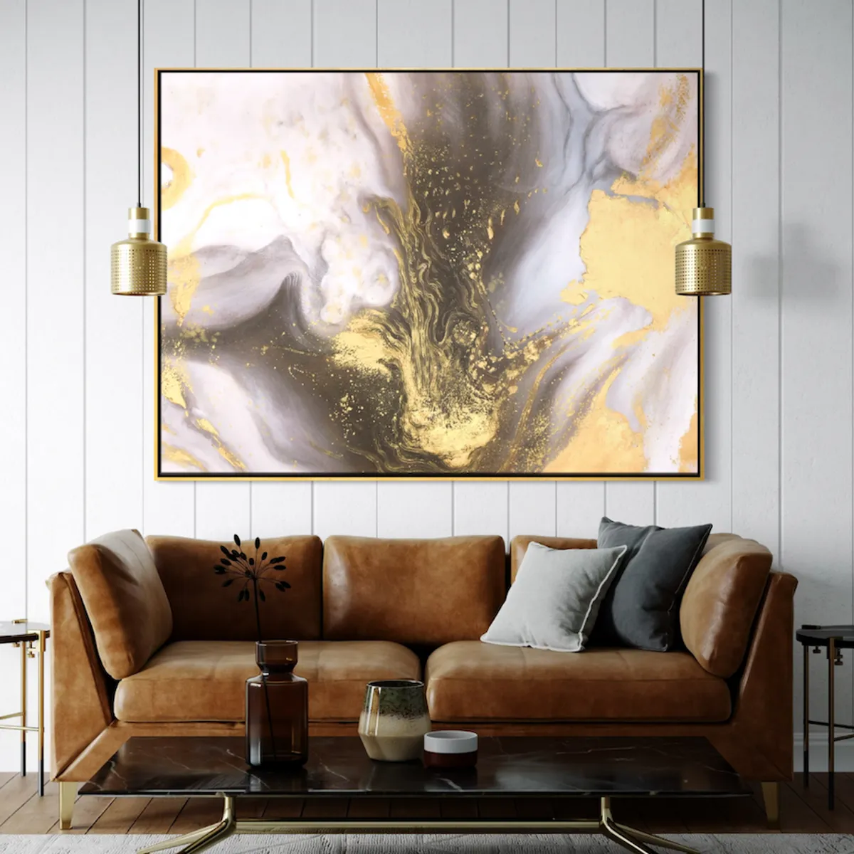 GENERICO - Cuadro decorativo abstracto 150 x 200