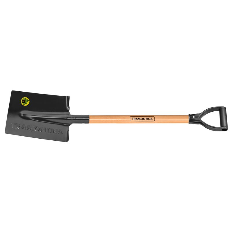 TRAMONTINA - Pala recta, mango de madera 71 cm