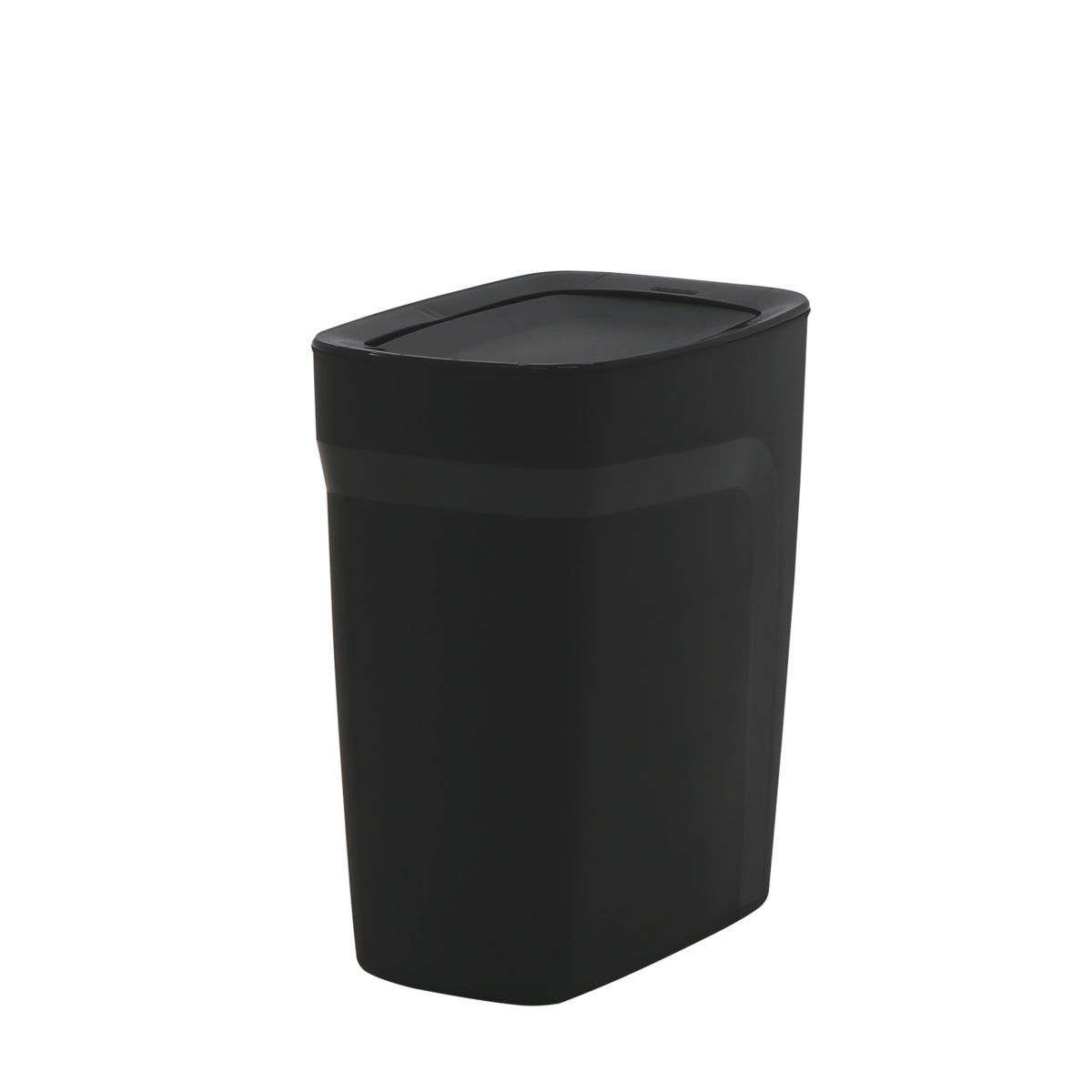 TRAMONTINA - Basurero Tramontina Compact 8,5L de Polipropileno Negro