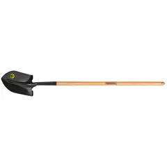 TRAMONTINA - Pala redonda tipo americana, mango de madera 120 cm