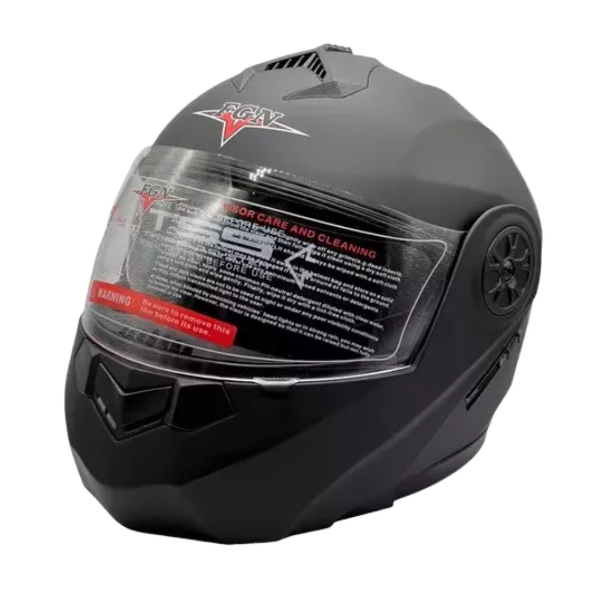 GENERICO - Casco Abatible Con Lente Y Gafas Polarizadas M Dbg1329