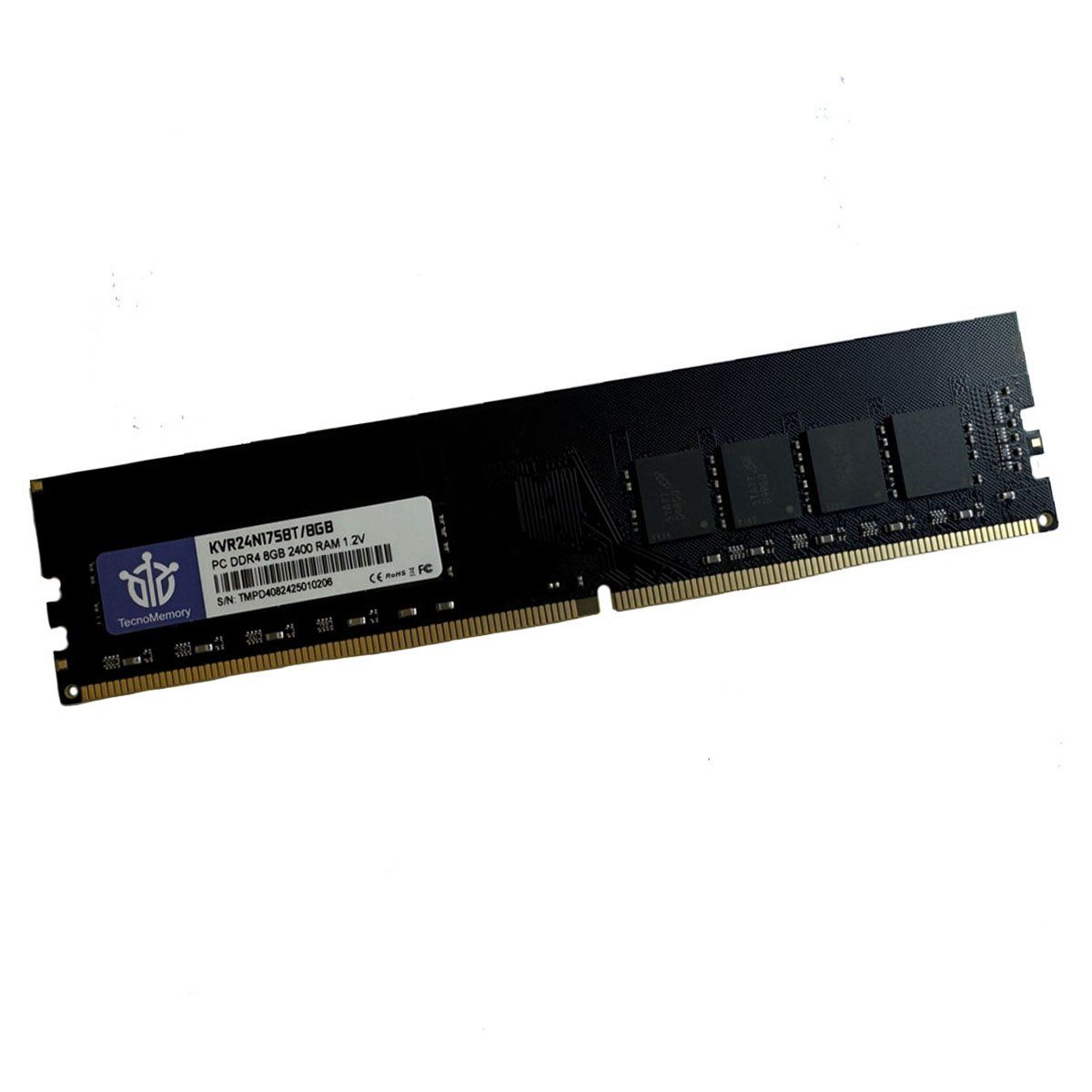 GENERICO - Memoria ram TecnoMemory PC DDR4 8GB 2400Mhz KVR24N17S8T8GB