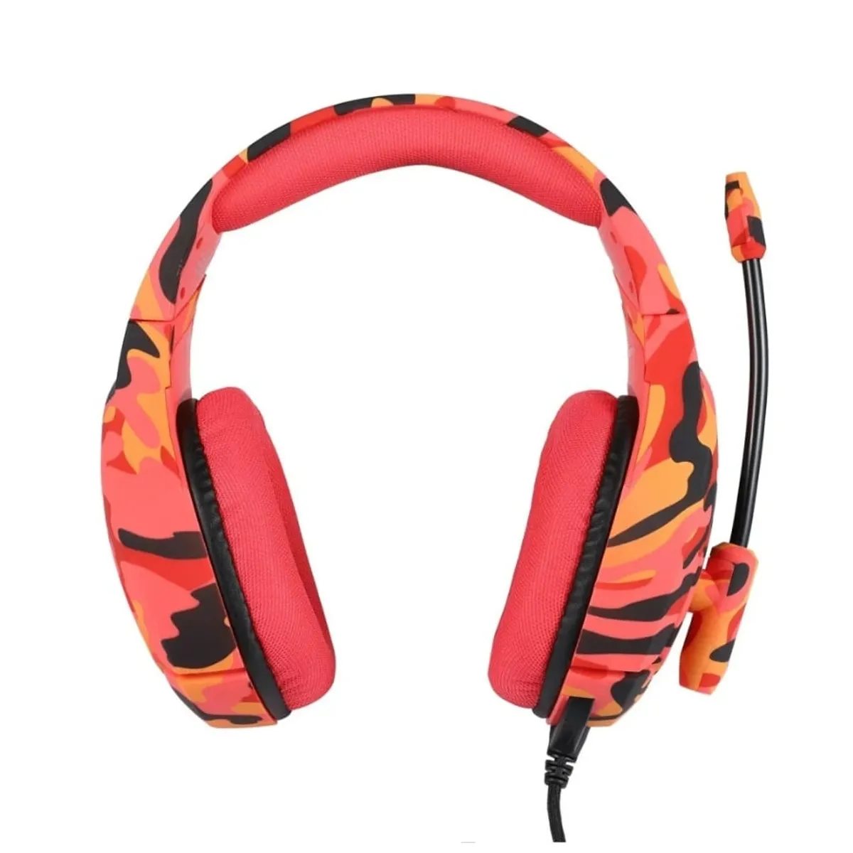 ONIKUMA - AUDIFONOS GAMER ONIKUMA K1-B CAMOUFLAGE RED