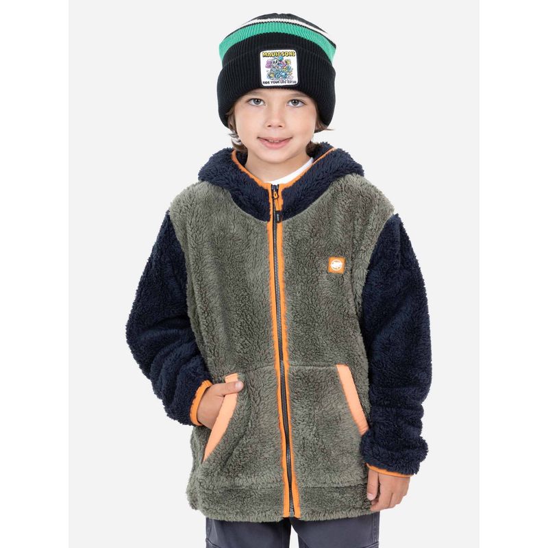 MAUI AND SONS - Poleron Chiporro Breeze Verde Infantil Maui And Sons - Verde