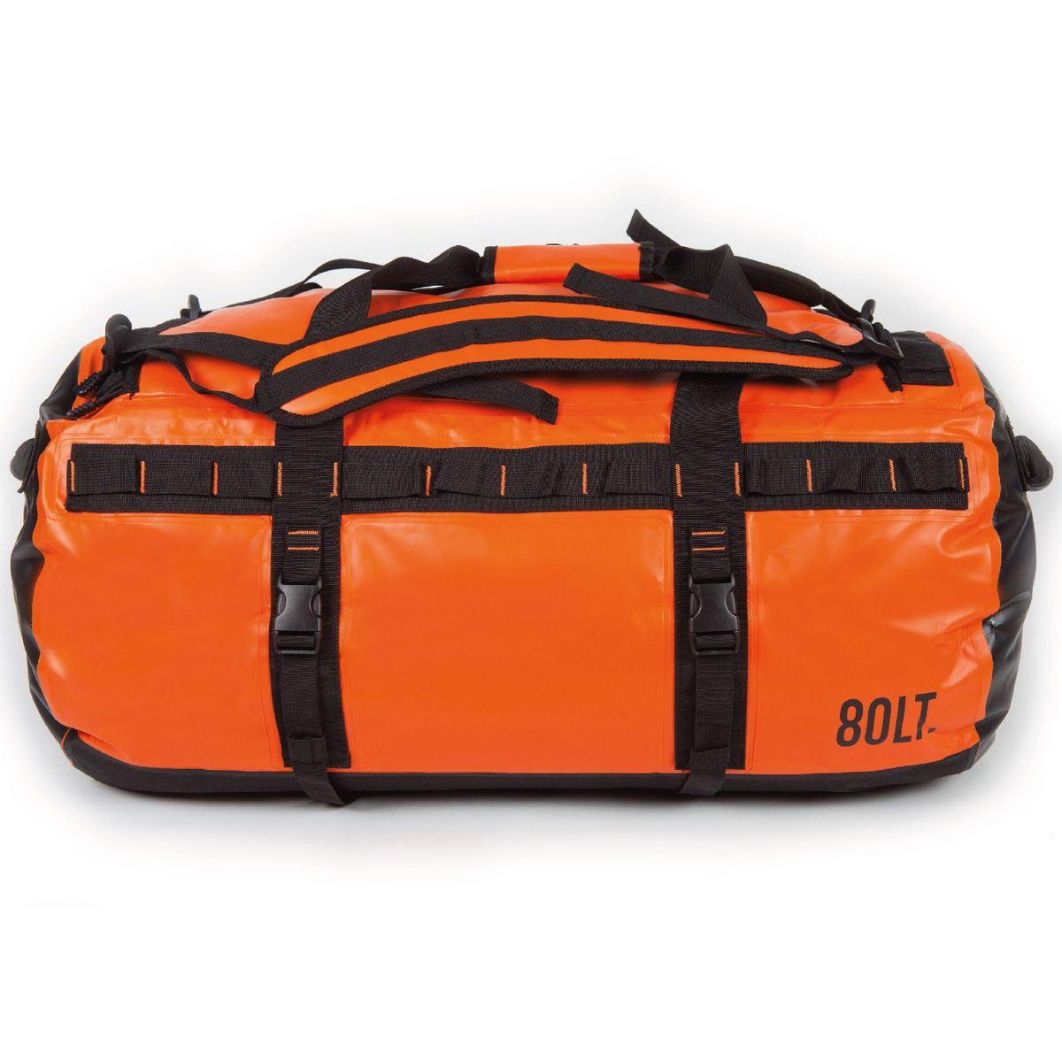 DRYSAFE - Bolso Outdoor Impermeable 80 Lts Waterproof Dryafe Naranjo