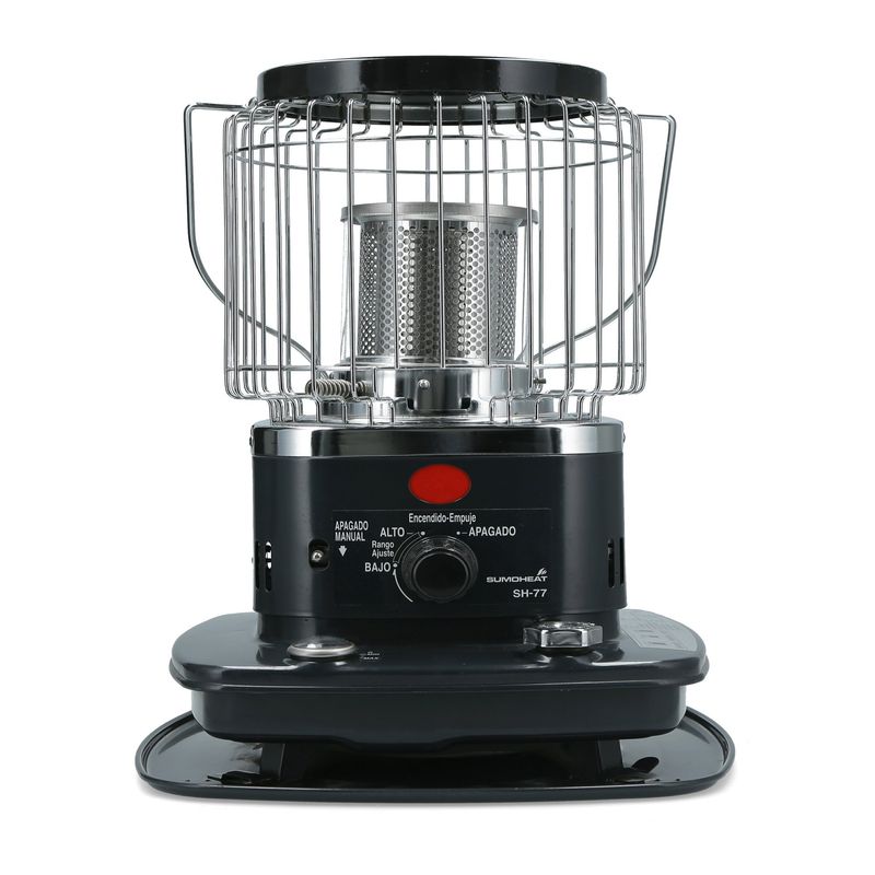 SUMOHEAT - Estufa parafina mecha SH-77 Negro