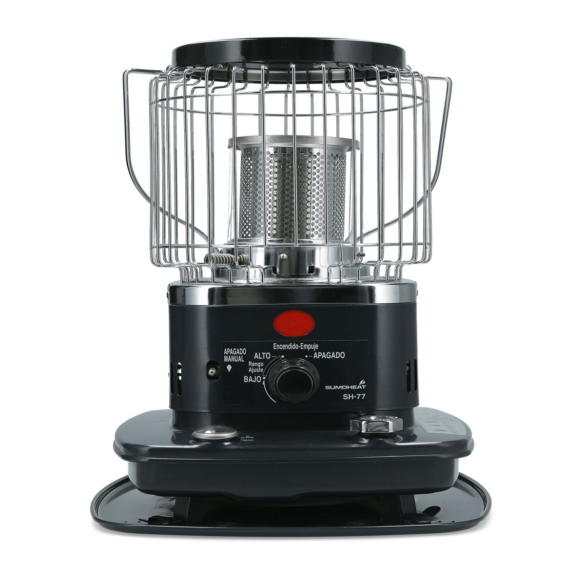 SUMOHEAT - Estufa parafina mecha SH-77 Negro 2,93 Kw