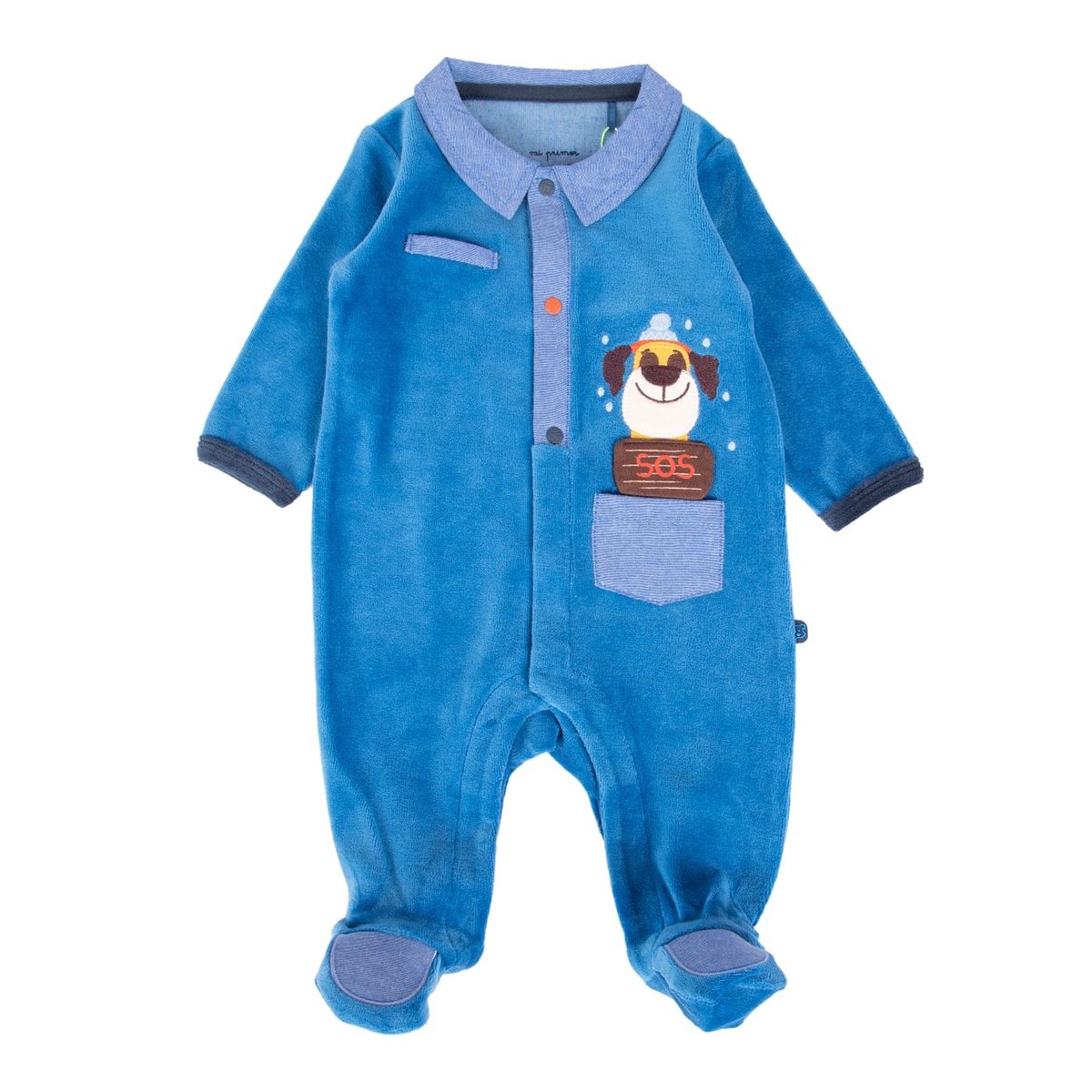 PILLIN - Osito Bebe  Azul Pillin ( PVB316-25AZL )