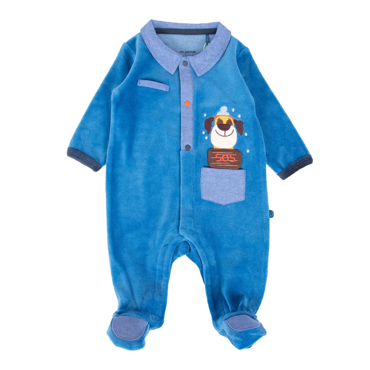 PILLIN - Osito Bebe  Azul Pillin ( PVB316-25AZL )