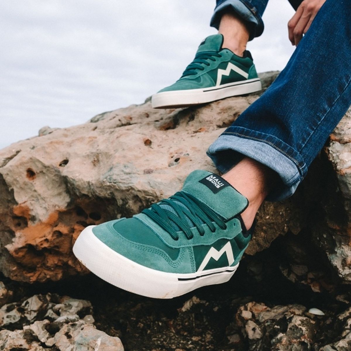 MAUI AND SONS - Zapatilla Ícaro Verde Hombre Maui And Sons