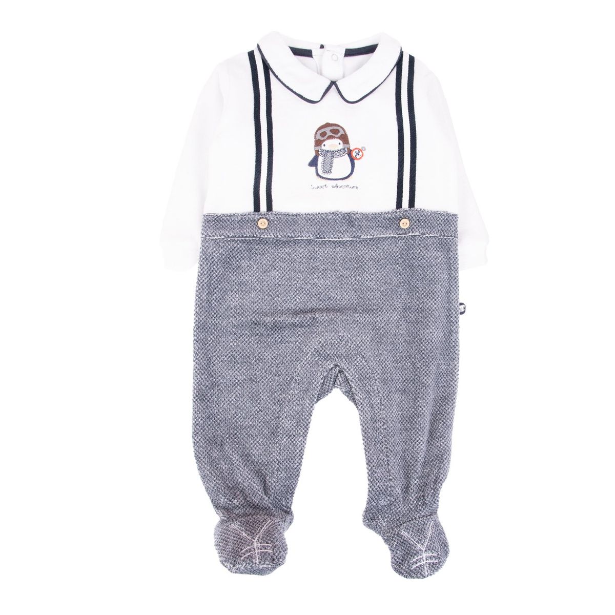 PILLIN - Osito Bebe  Azul Pillin ( PVB312-25AZU )