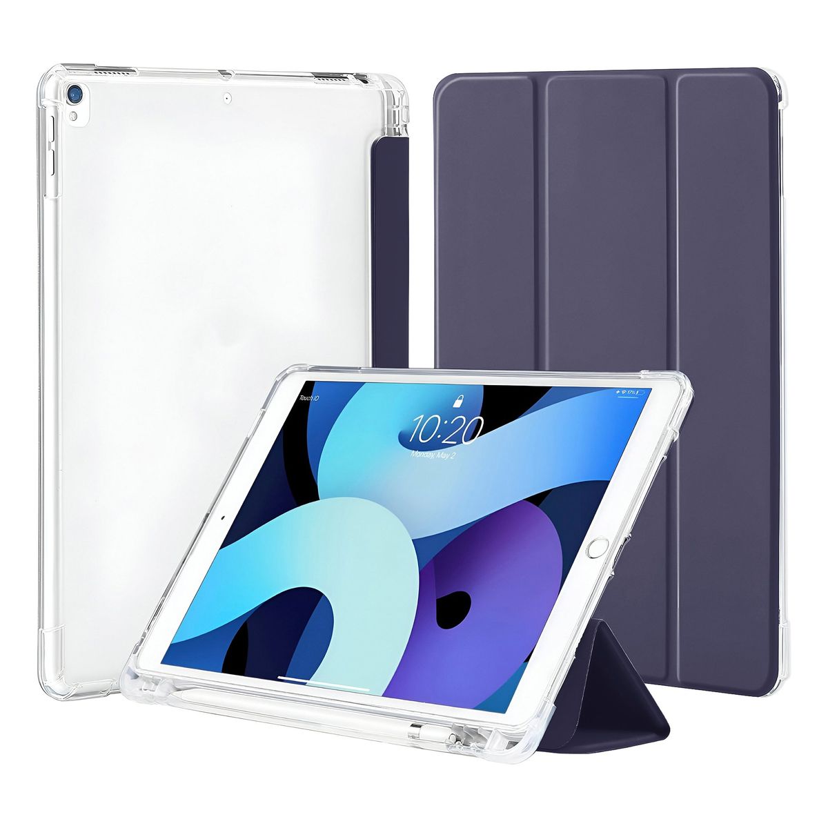 GENERICO - Carcasa iPad 10"2-10"5 Funda Protectora 9-8-7 Generación