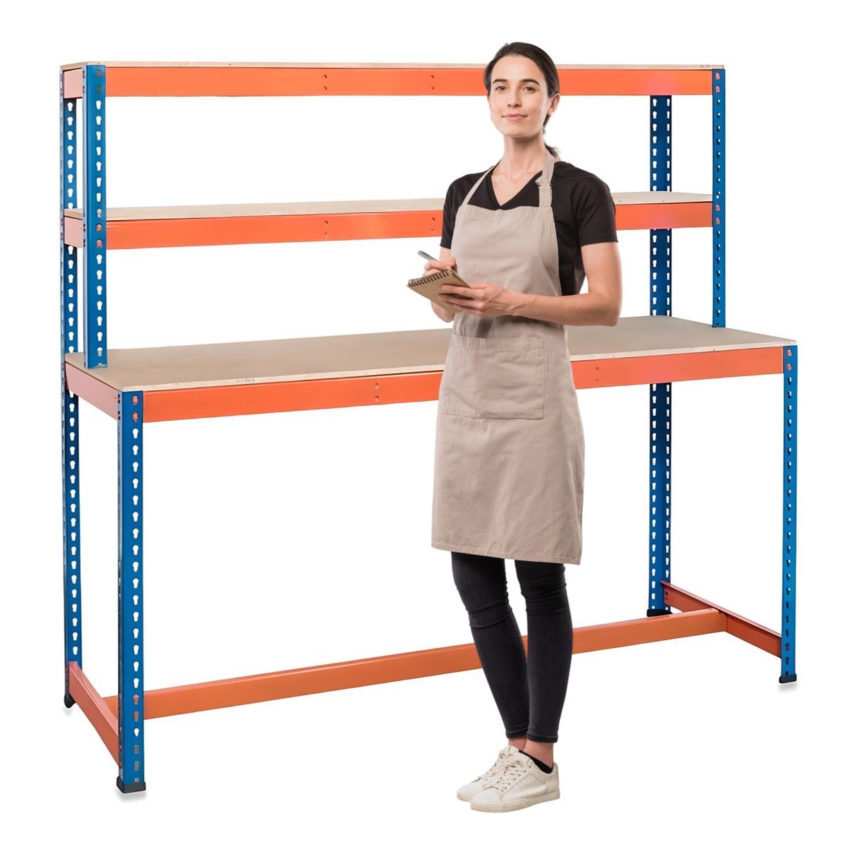 PROCHEF - Mesón Banco de Trabajo para Taller 180x60 cm.