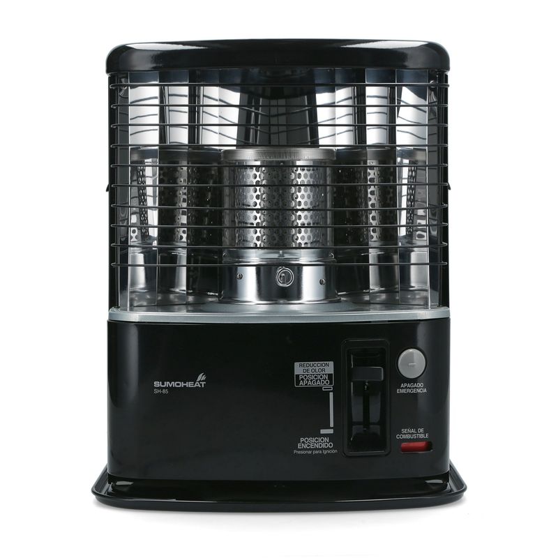 SUMOHEAT - Estufa parafina mecha SH-85 Negro