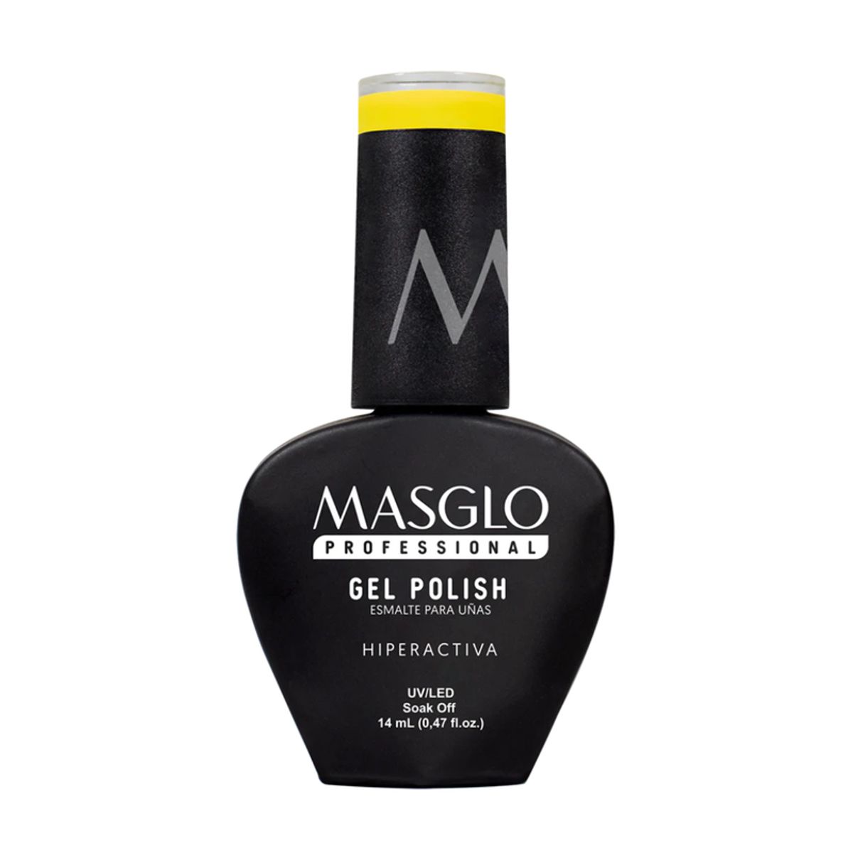 MASGLO - Esmalte Semi-Permanente Gel Polish Hiperactiva 14ml. Masglo