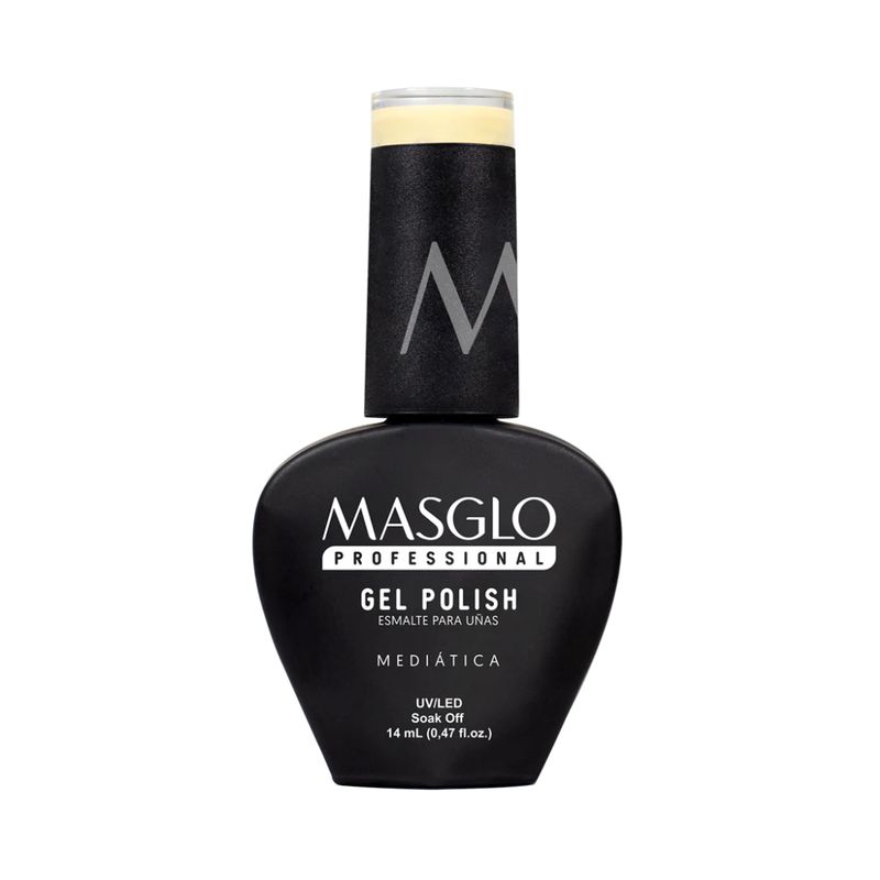 MASGLO - Esmalte Semi-Permanente Gel Polish Mediática 14ml. Masglo