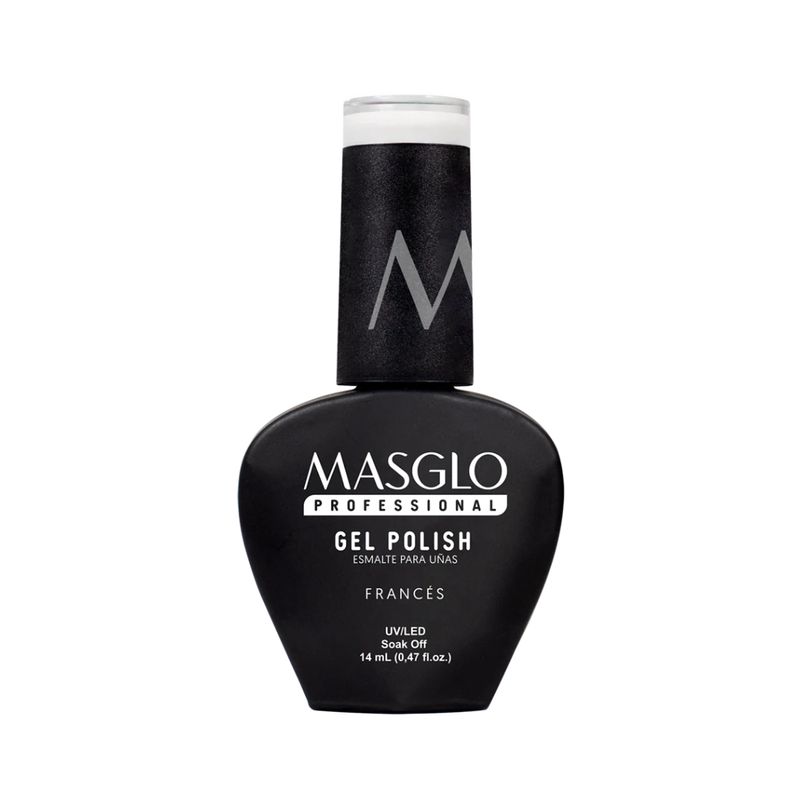 MASGLO - Esmalte Semi-Permanente Gel Polish Francés 14ml. Masglo