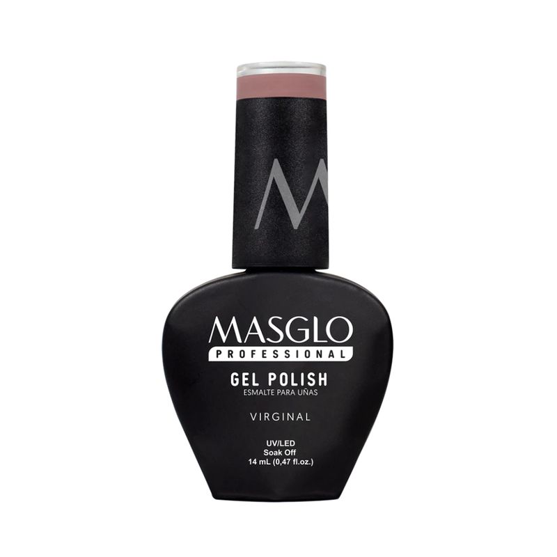 MASGLO - Esmalte Semi-Permanente Gel Polish Virginal 14ml. Masglo