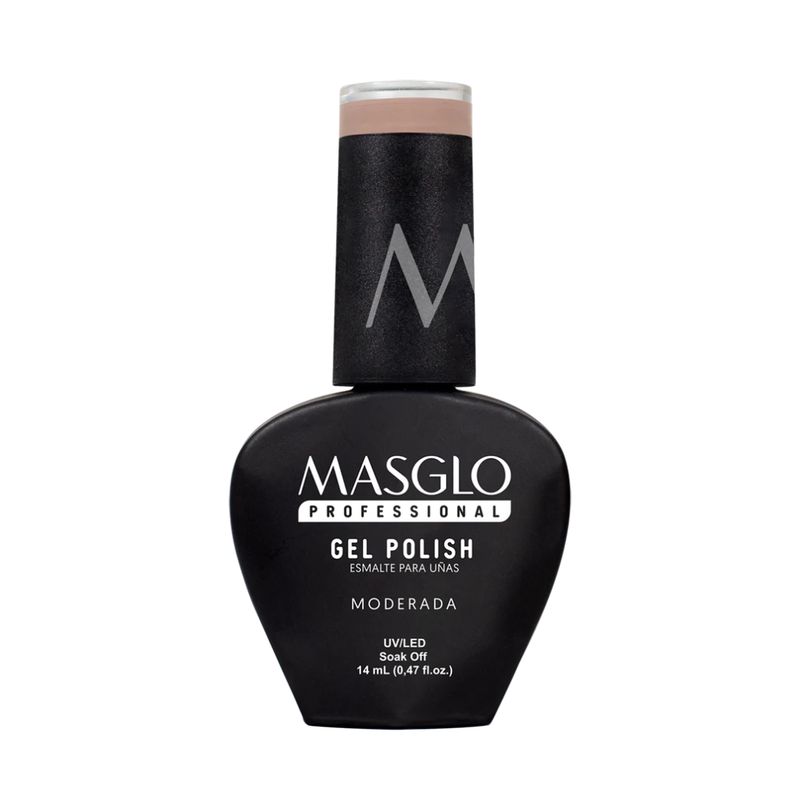 MASGLO - Esmalte Semi-Permanente Gel Polish Moderada 14ml. Masglo