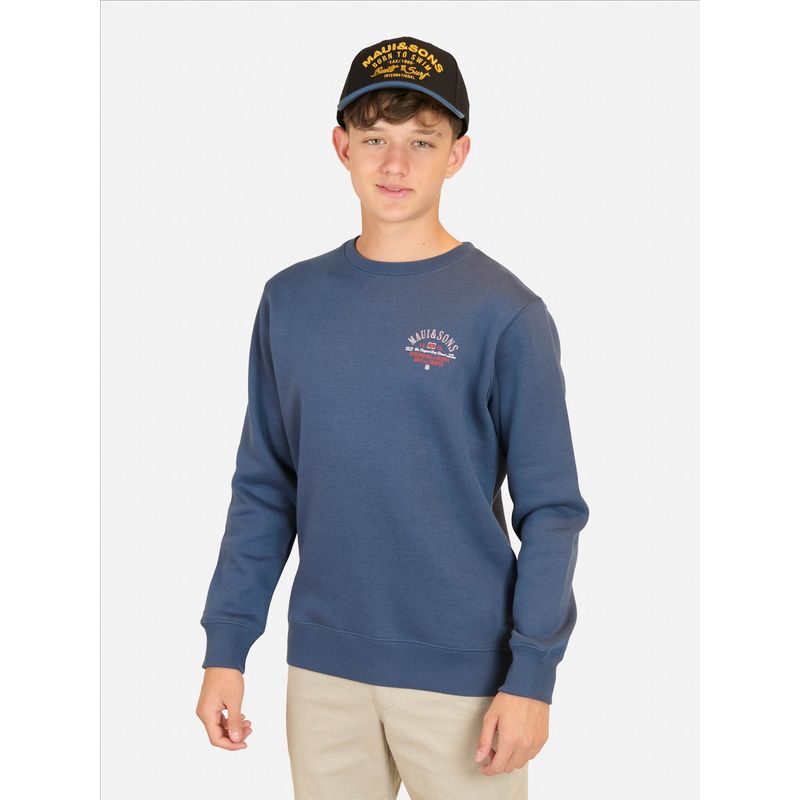 MAUI AND SONS - Poleron CR Oceanic Celeste Infantil Maui And Sons - Celeste