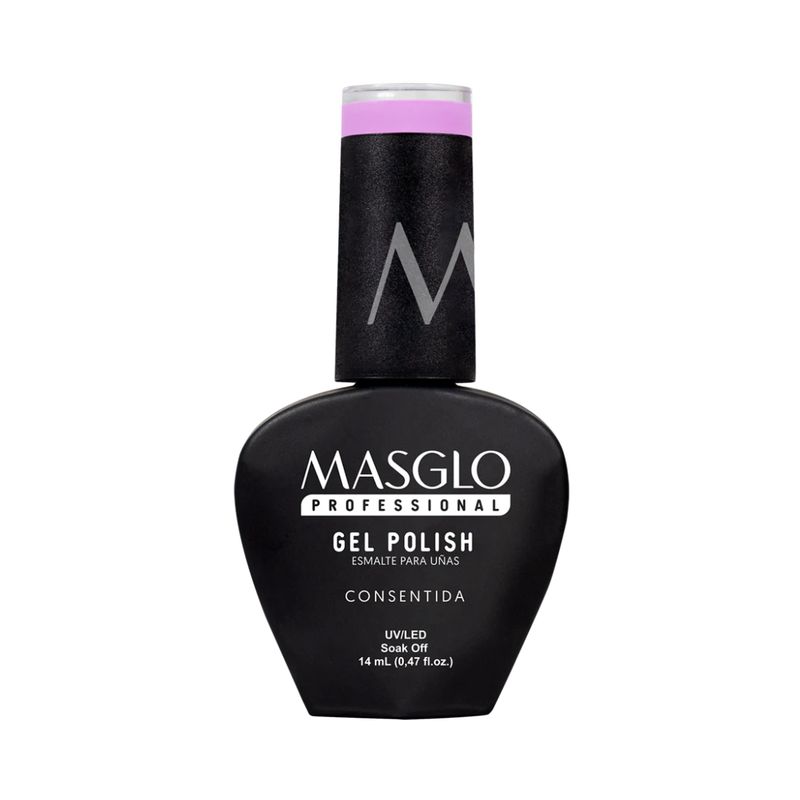 MASGLO - Esmalte Semi-Permanente Gel Polish Consentida 14ml. Masglo