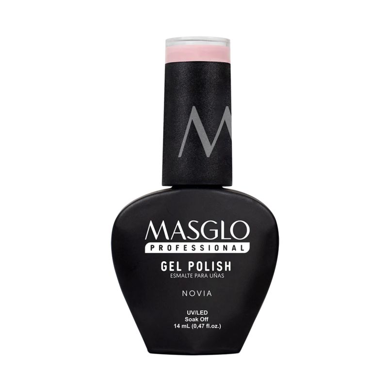 MASGLO - Esmalte Semi-Permanente Gel Polish Novia 14ml. Masglo