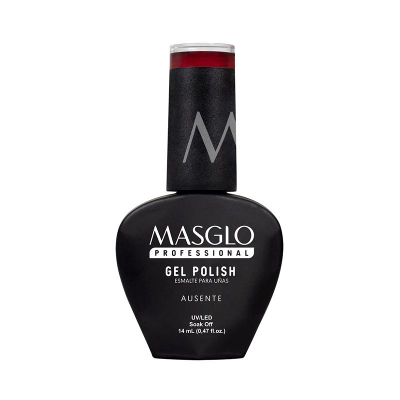 MASGLO - Esmalte Semi-Permanente Gel Polish Ausente 14ml. Masglo