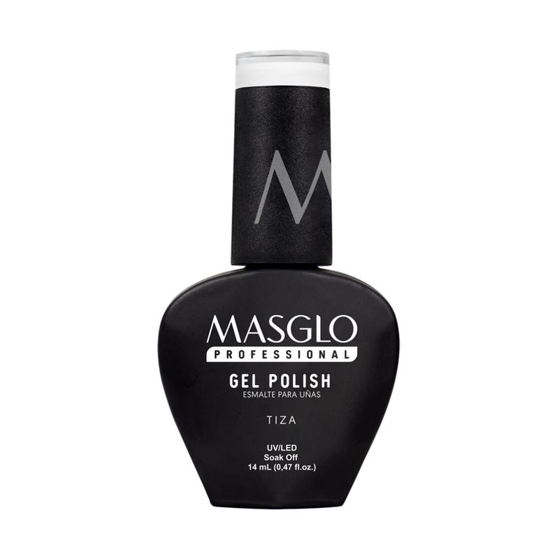MASGLO - Esmalte Semi-Permanente Gel Polish Tiza 14ml. Masglo