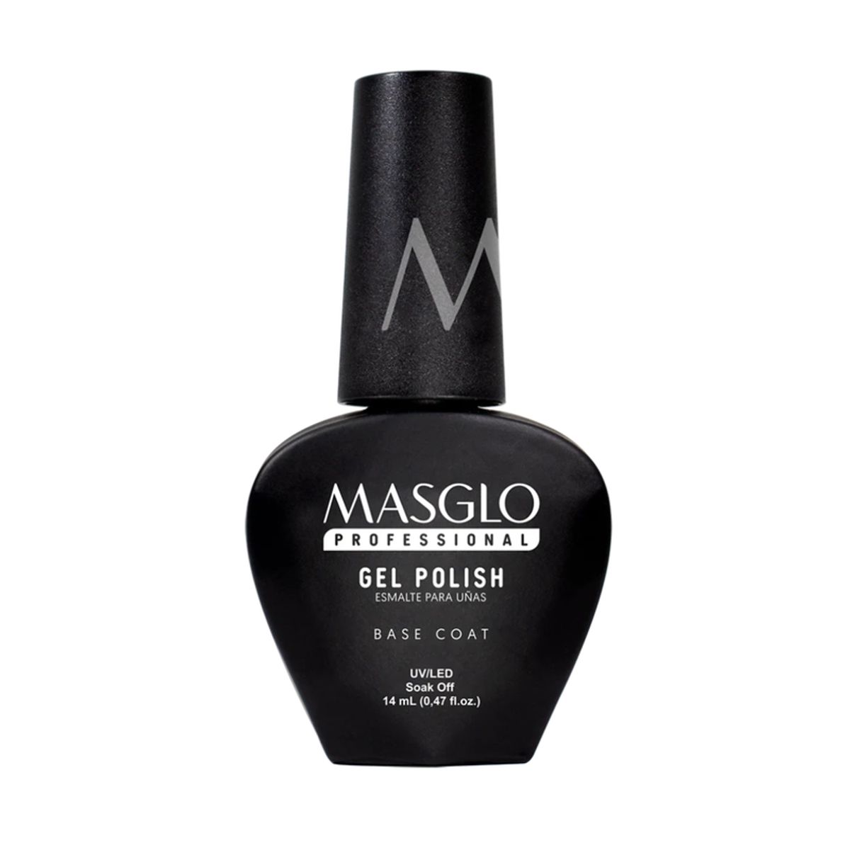 MASGLO - Esmalte Semi-Permanente Gel Polish Base Coat 14ml. Masglo