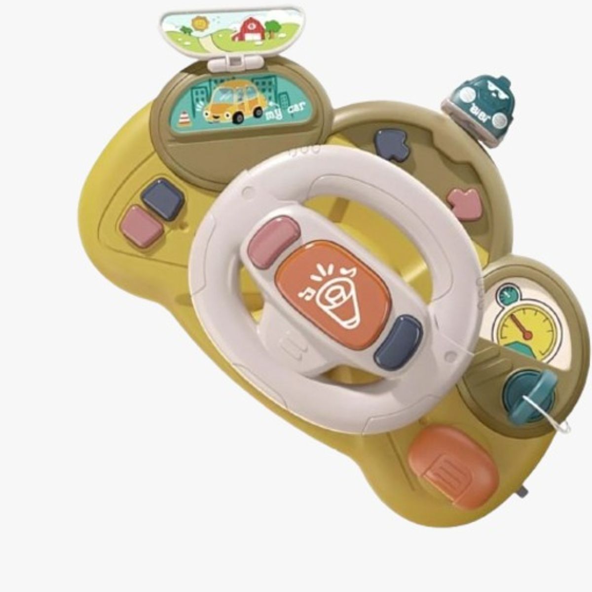 GENERICO - Juguete Didáctico Volante Multifuncional Para Bebés