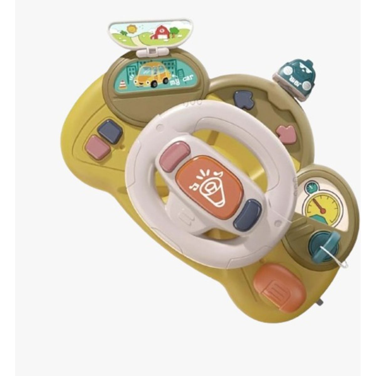 GENERICO - Juguete Didáctico Volante Multifuncional Para Bebés