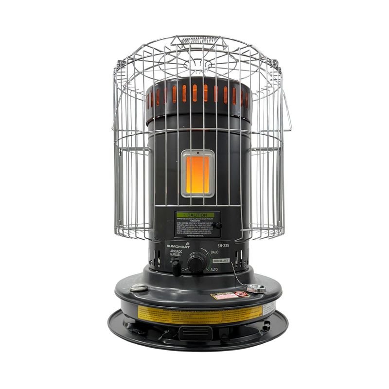 SUMOHEAT - Estufa parafina mecha SH-235 - Negro